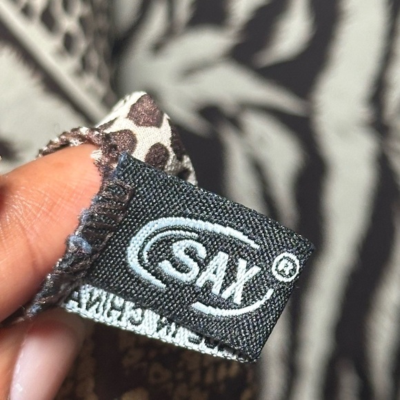 Animal Print Coverup Kimono - Picture 5 of 15